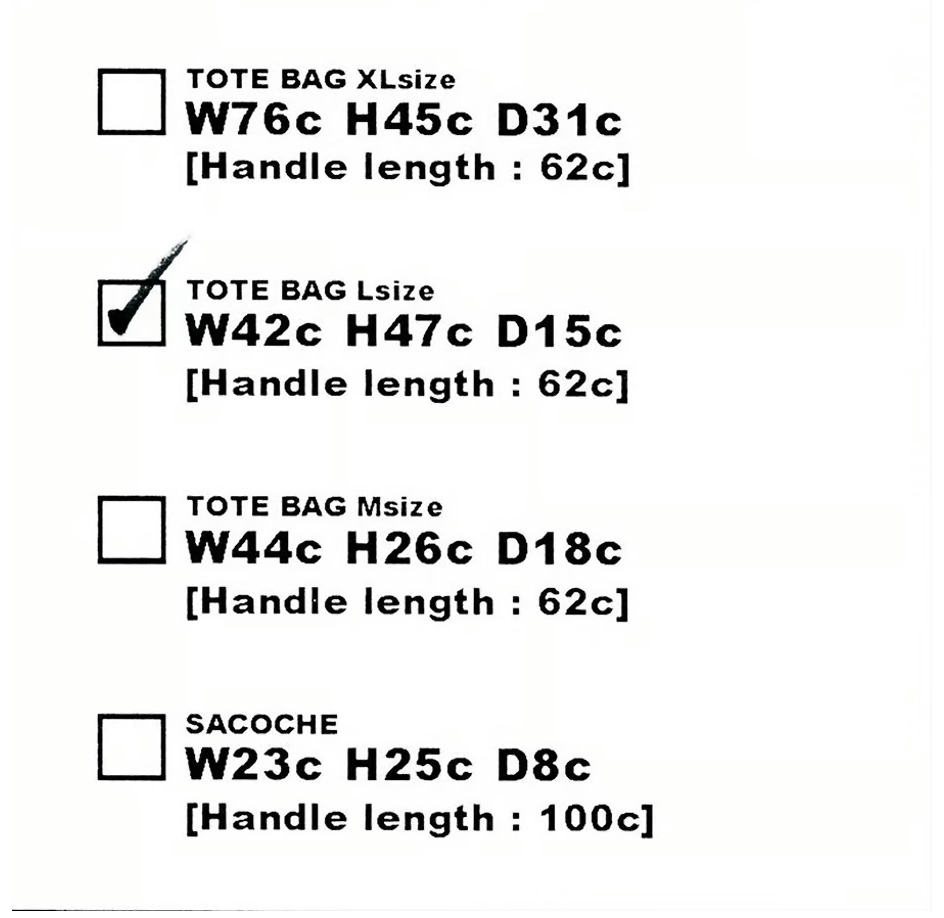 EXCLUSIVE CUT_TOTE L
