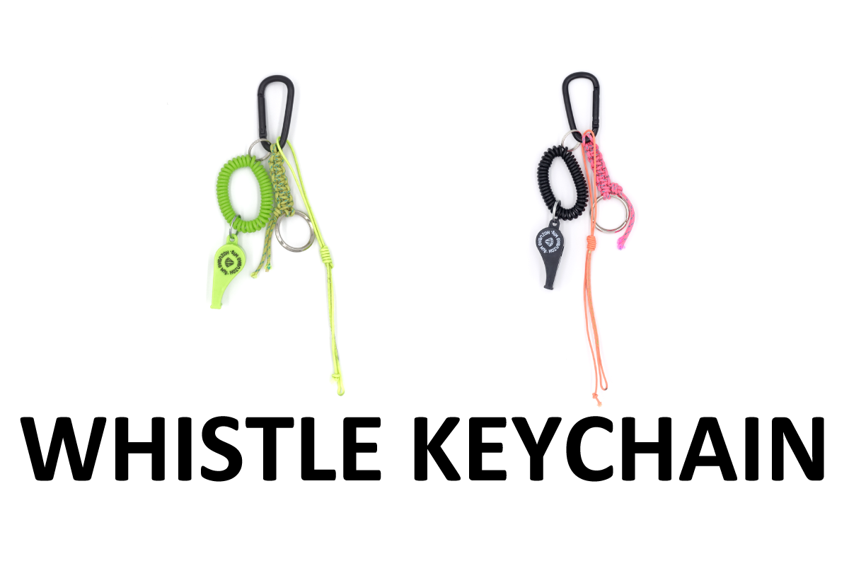 【New item】WHISTLE KEYCHAIN | ホイッスルキーチェーン