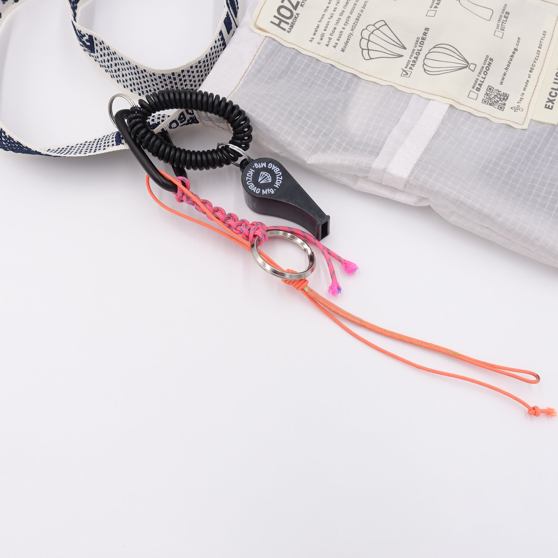WHISTLE KEYCHAIN_BLACK