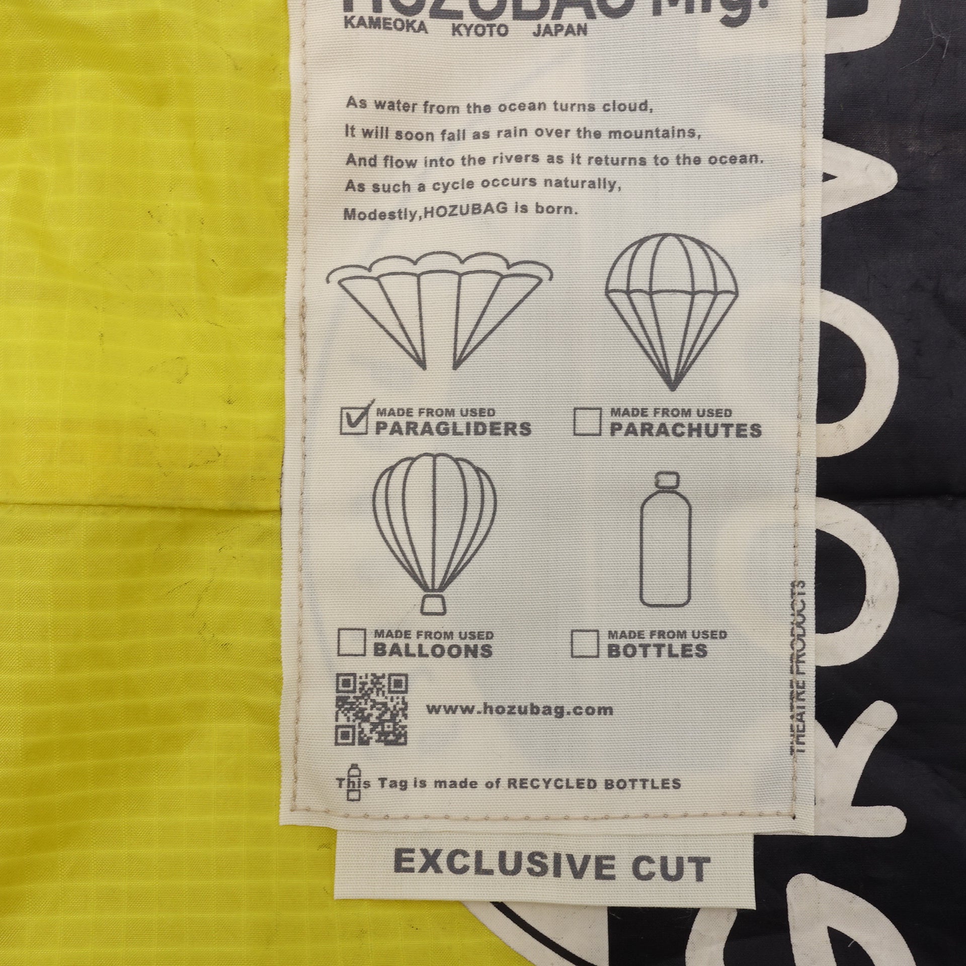 EXCLUSIVE CUT_SACOCHE