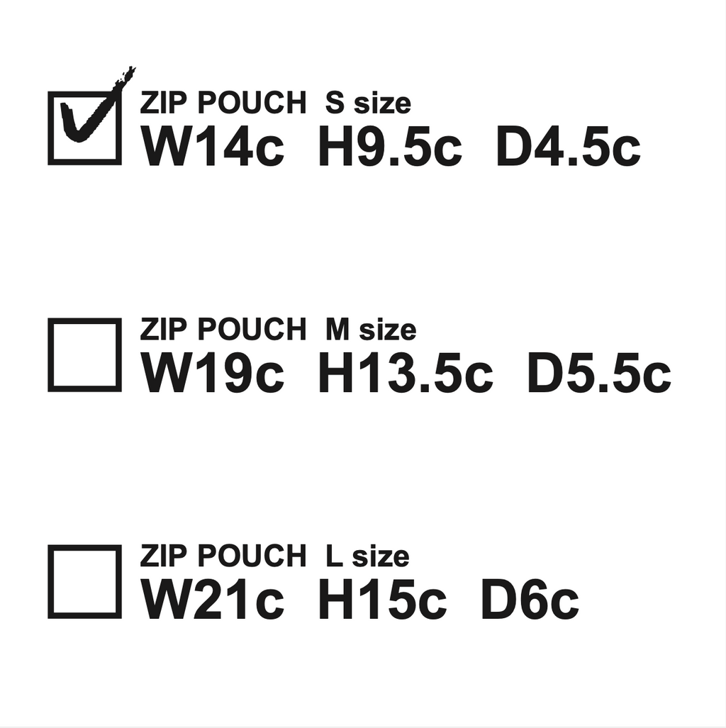 ZIP POUCH_S